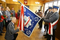 Uroczyste pożegnanie z mundurem