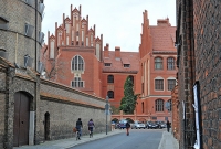 budynek Collegium Maius UMK od strony ulicy Piekary