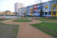 Teren rekreacyjny przez ZS nr 1 w Toruniu