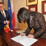 Zdjęcie z galerii Mołdawska minister ds. młodziezy i sportu w Toruniu