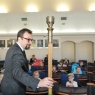 Zdjęcie z galerii Przedszkolaki w sali Rady Miasta Torunia