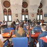 Zdjęcie z galerii Erasmus: młodzi Włosi i Finowie w Toruniu 