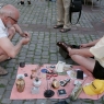 Zdjęcie z galerii Pierwszy pchli targ na Rynku Nowomiejskim