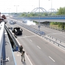 Zdjęcie z galerii NATO zdobywa most gen. Elżbiety Zawackiej w Toruniu