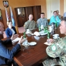 Zdjęcie z galerii Amerykańcy żołnierze u prezydenta