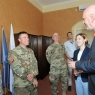 Zdjęcie z galerii Amerykańcy żołnierze u prezydenta