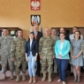 Zdjęcie z galerii Amerykańcy żołnierze u prezydenta