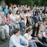 Zdjęcie z galerii Muzyka z "Excentryków" na fontannie Cosmopolis