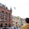 Zdjęcie z galerii Linoskoczkowie nad toruńską starówką