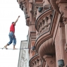 Zdjęcie z galerii Linoskoczkowie nad toruńską starówką