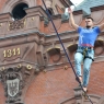 Zdjęcie z galerii Linoskoczkowie nad toruńską starówką