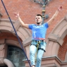 Zdjęcie z galerii Linoskoczkowie nad toruńską starówką