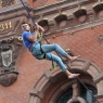 Zdjęcie z galerii Linoskoczkowie nad toruńską starówką