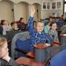Zdjęcie z galerii Uczniowie ZS nr 7 w sali rady Miasta Torunia