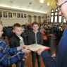 Zdjęcie z galerii Uczniowie ZS nr 7 w sali rady Miasta Torunia