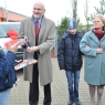 Zdjęcie z galerii Jerzy Owsiak w toruńskim hospicjum "Nadzieja"