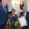 Zdjęcie z galerii Medal Thorunium dla prof. Janusza Małłka